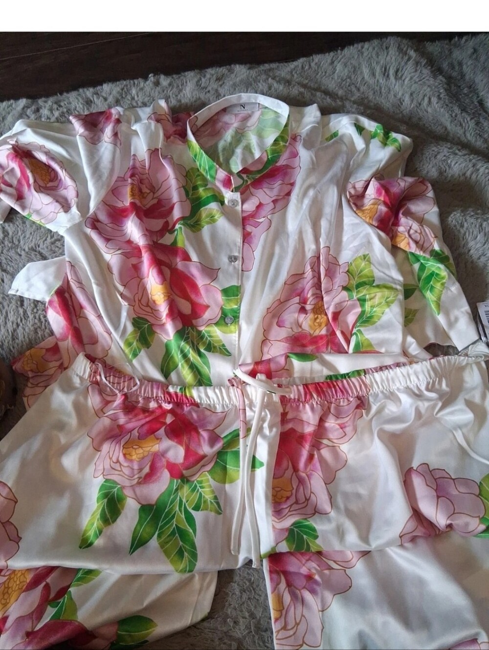 NATORI Paradise Peony GORGEOUS FLORAL PATTERN - SIZE 3X - NWT!!